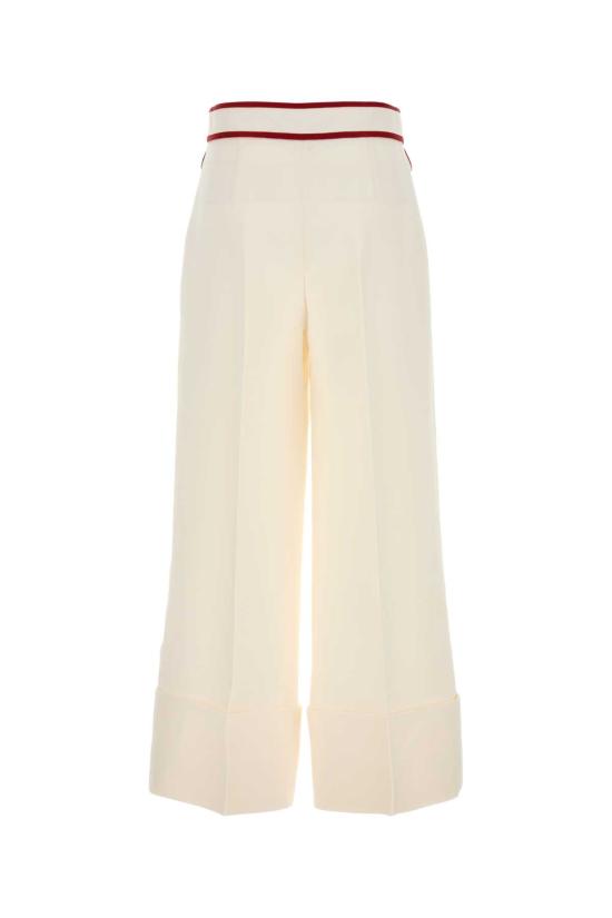 25FW 발렌티노 가라바니 스트레이트 팬츠 7B3RB6541CF AS0 White - VALENTINO GARAVANI