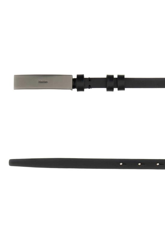 25SS 막스마라 벨트 2514501013600 001 Black - MAX MARA