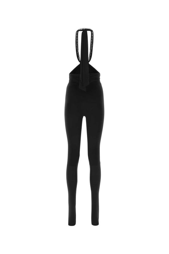  디 아티코 스트레이트 팬츠 232WCP117E069 100 Black - THE ATTICO