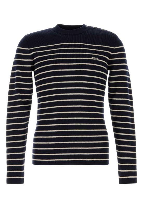 25FW 프라다 스웨터 UMF116SOOO17V5 F0008 Stripped