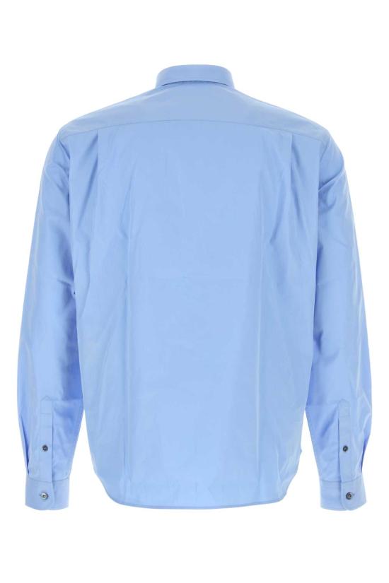25FW 프라다 긴팔 셔츠 UCN611SWMO10IV F0YRX Light Blue - PRADA
