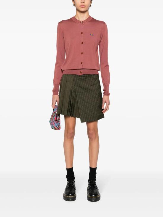 25FW 비비안웨스트우드 BEA 베아 니트 가디건 1803002PY001A H409 LIPSTICK - VIVIENNE WESTWOOD