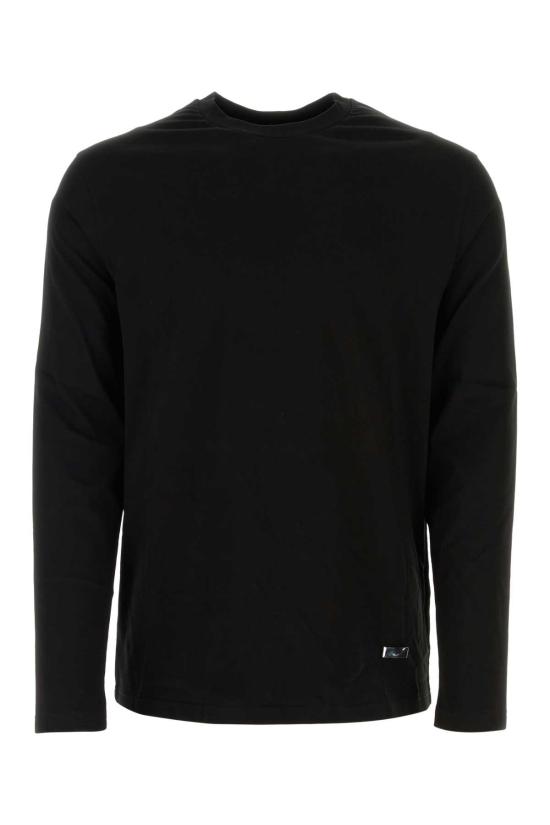  질샌더 반팔 티셔츠 J22GC0129J20073 001 Black