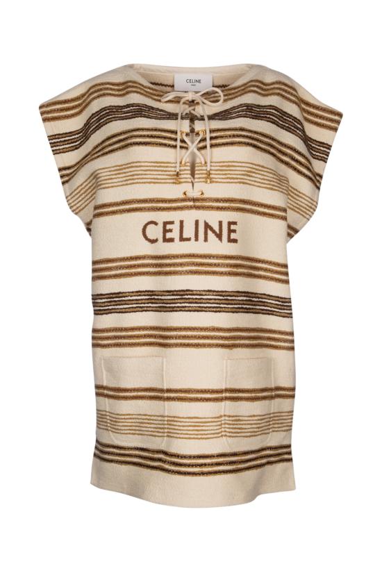 24FW 셀린느 원피스 2R36L736W 97OI IVOIREOLIVEMARRON