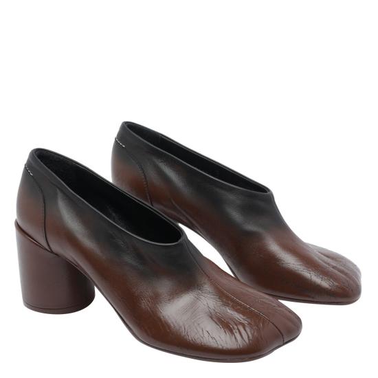 25FW MM6 메종마르지엘라 힐/펌프스 S66WL0067P7439HB099 BROWN - MM6 MAISON MARGIELA