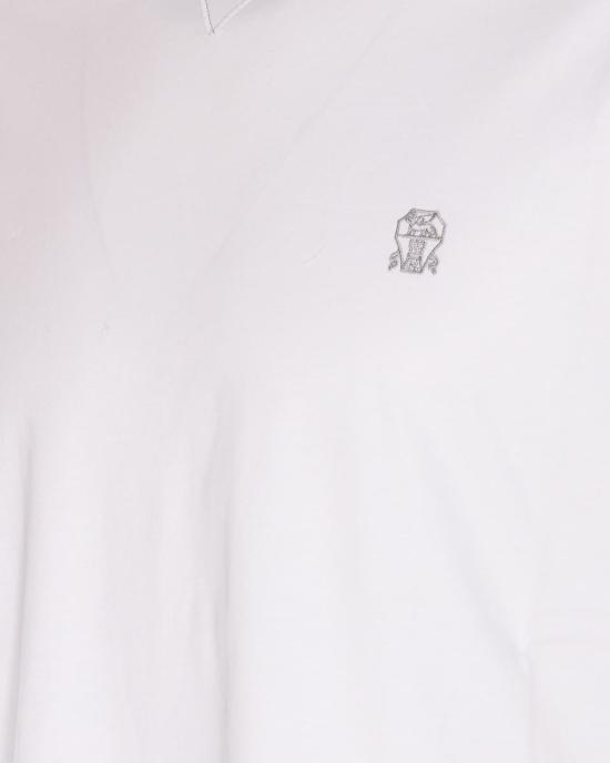 25FW 브루넬로 쿠치넬리 반팔 티셔츠 M0B137451GCW787 WHITE - BRUNELLO CUCINELLI