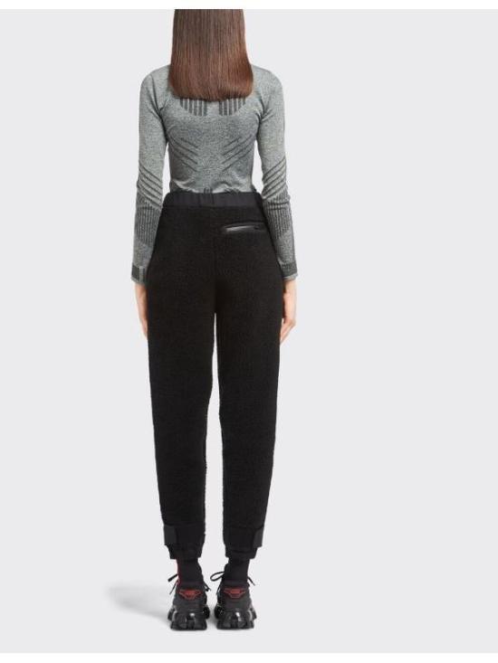 25SS 프라다 스트레이트 팬츠 132354S2121ZMP F0806 NERO NERO - PRADA