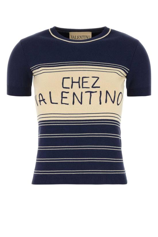 25FW 발렌티노 가라바니 스웨터 7B3KC65C9EM DSV Blue