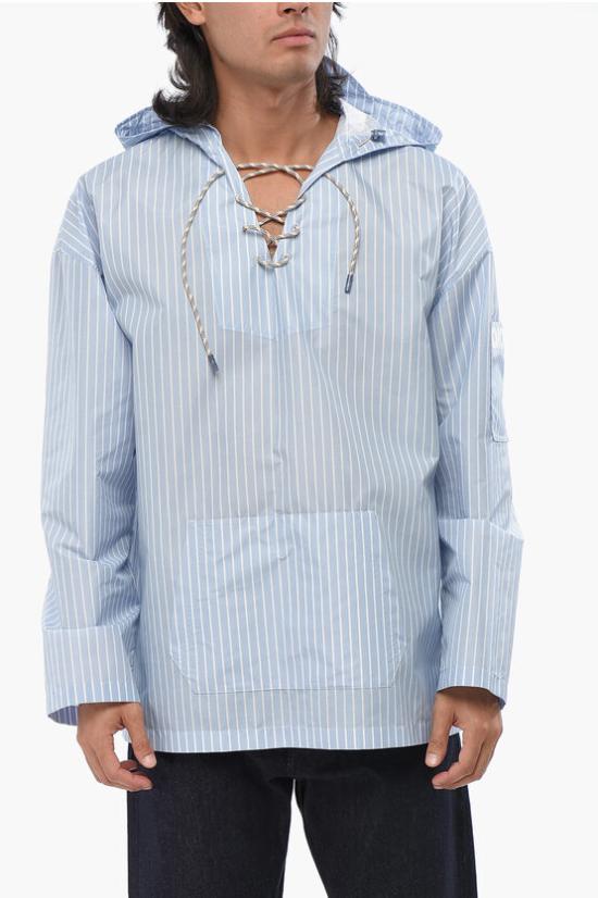  디올 긴팔 셔츠 483C623A5808 580 Blue