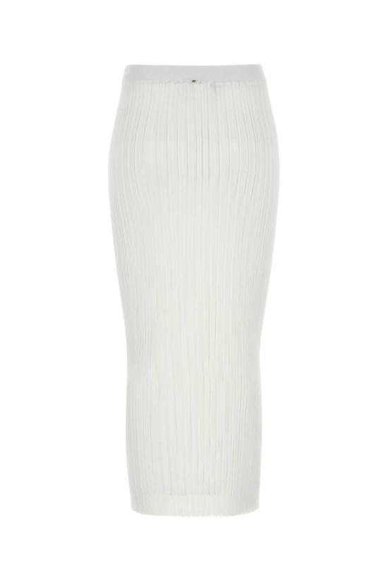 25SS 스포트막스 롱 스커트 2512391053600 001 White - SPORTMAX
