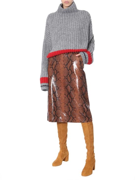  디스퀘어드2 스커트 S75MA0675 SY1404002F BROWN - DSQUARED2