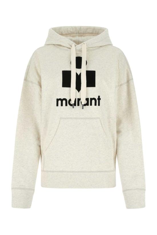 26SS 이자벨마랑에뚜왈 만셀 오버사이즈 후드 스웨트셔츠 SW0001FAA1M07E 23EC White