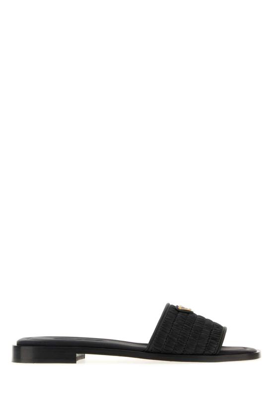 25FW 프라다 뮬/슬리퍼 1XX758F0102ACS F0002 Black