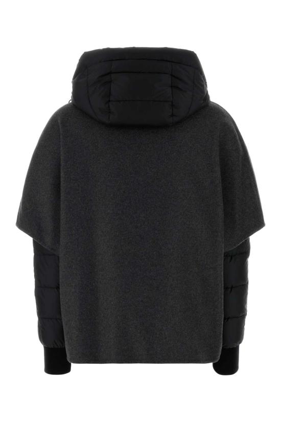 25FW 무레르 숏패딩 PEGASOSRTOSCA DARKGREYNERO Black - MOORER