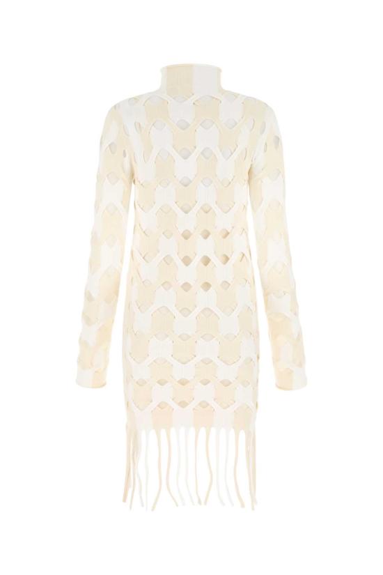  디온리 미디 원피스 A7561S22 IVORYCREAM Multicoloured - DION LEE