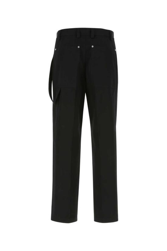  버버리 스트레이트 팬츠 8055345 A1189 Black - BURBERRY
