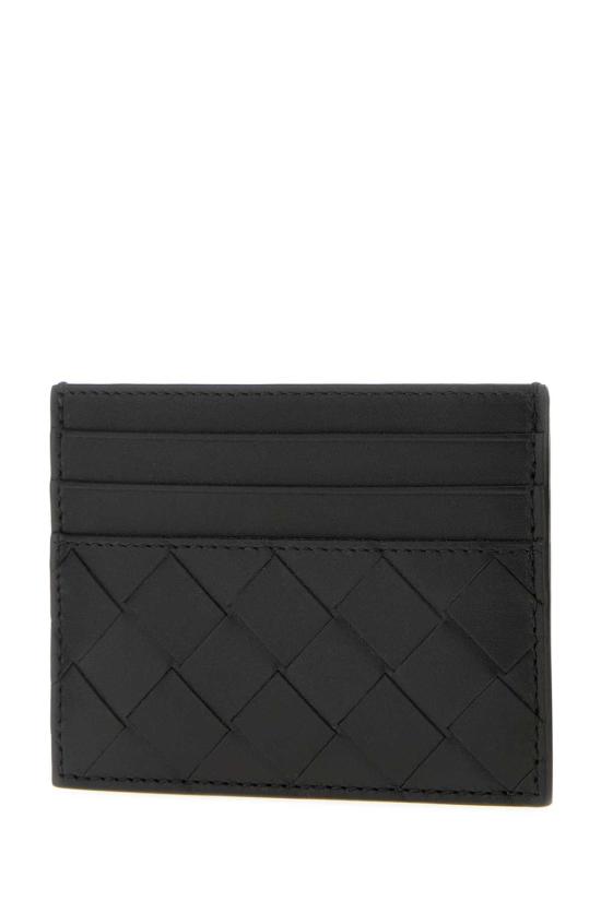 25FW 보테가베네타 인트레치아토 카드 지갑 795612VCPQ3 8803 Black - BOTTEGA VENETA