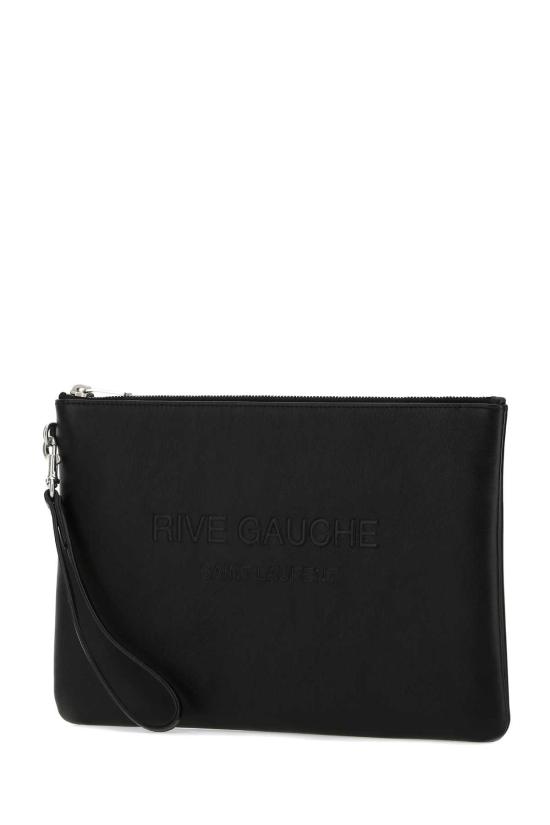 25FW 생로랑 클러치/파우치 581369CWTFE 1000 Black - SAINT LAURENT
