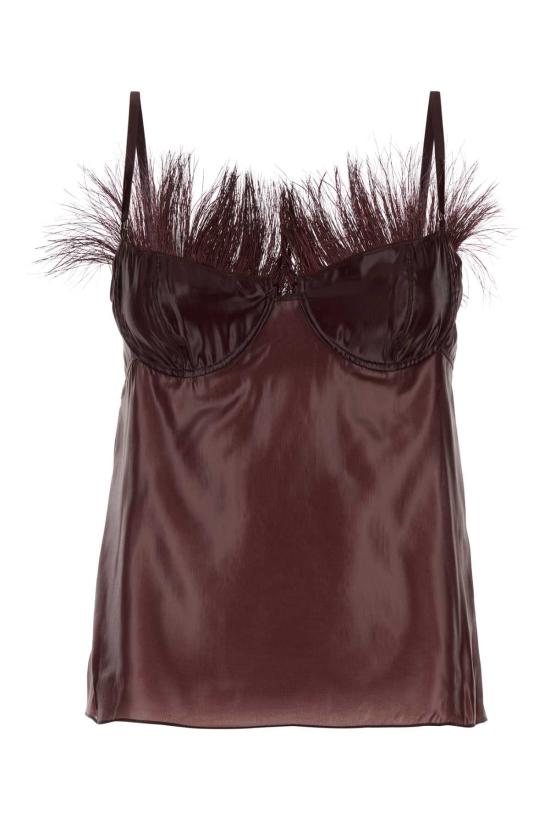 24FW 살바토레 페라가모 스웨터 13G5330779043 OXBLOOD Burgundy