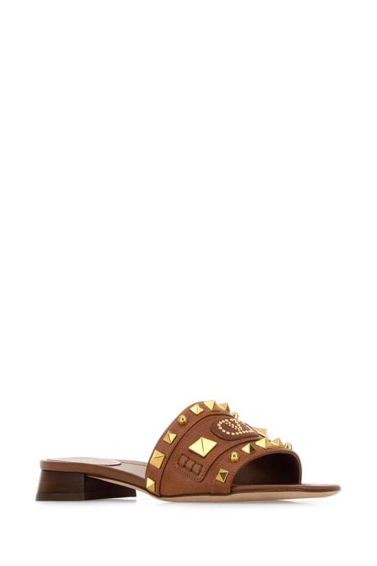 25SS 발렌티노 가라바니 뮬/슬리퍼 6W2S0LT2ZQF N58 Beige o Tan - VALENTINO GARAVANI