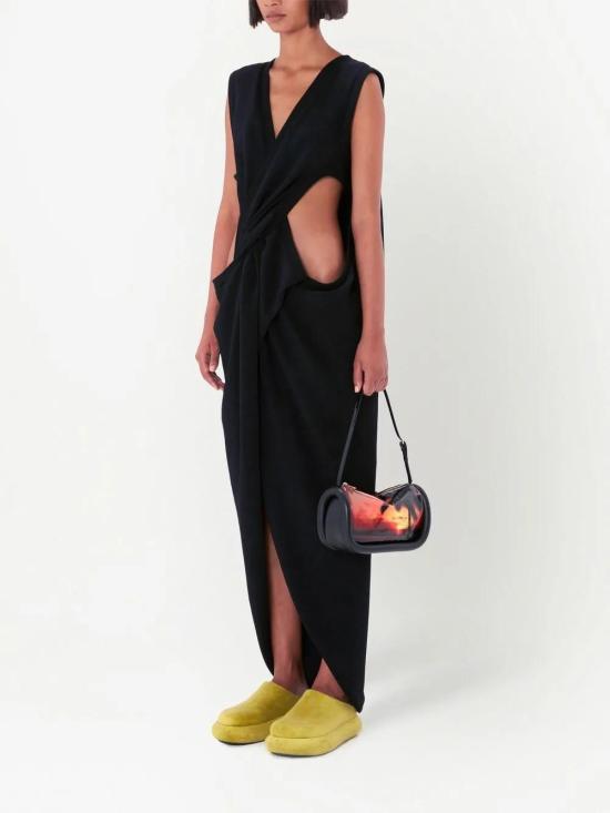  JW앤더슨 미디 원피스 DR0338PG1253 999 Black - JW ANDERSON