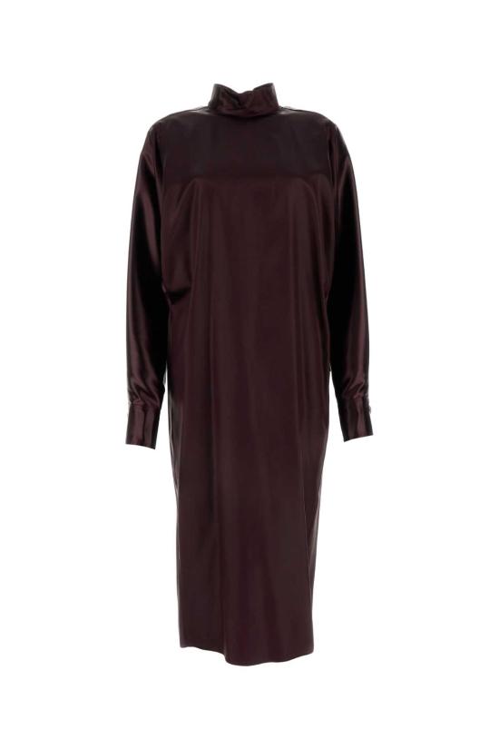 24FW 살바토레 페라가모 원피스 13G199777578 OXBLOOD Burgundy