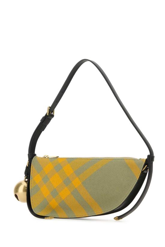  버버리 미니 쉴드 체크 슬링백 8079160 B7363 Printed - BURBERRY