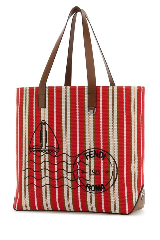 25SS 펜디 토트백 7VA657AUGU F1SCQ Stripped - FENDI