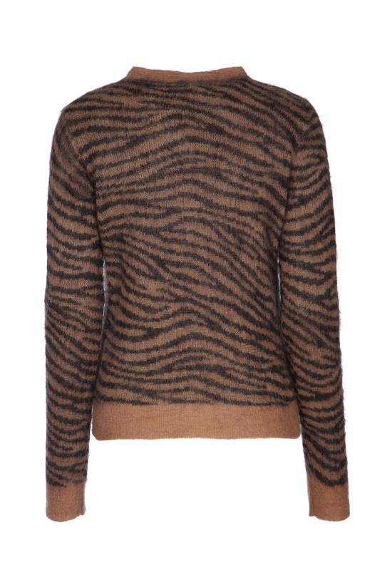 24FW 막스마라 스튜디오 스웨터 2426366142600 002 Animal Print - MAX MARA STUDIO