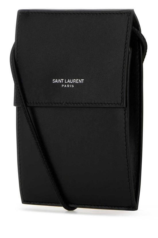25FW 생로랑 클러치/파우치 8027280U90E 1000 Black - SAINT LAURENT