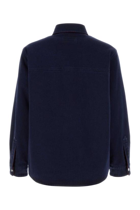 25FW 구찌 리버서블 데님 플란넬 셔츠 835282XDDB6 4447 Blue - GUCCI