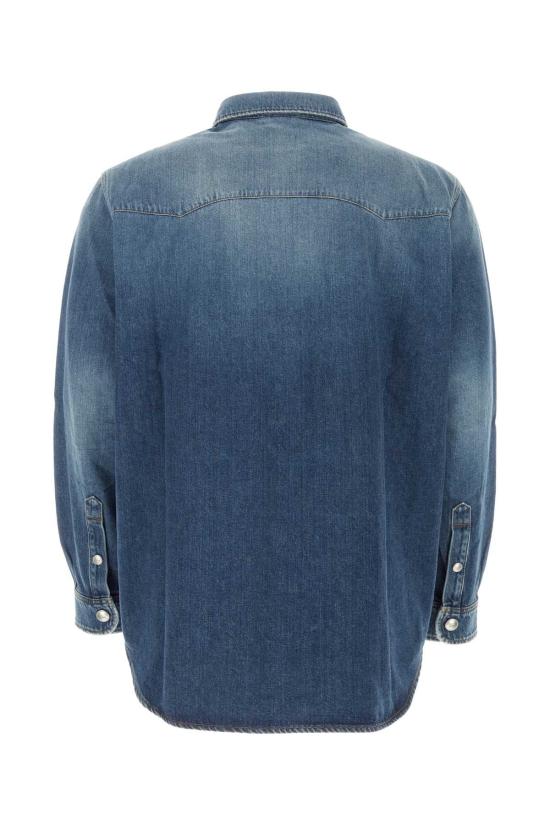  버버리 긴팔 셔츠 8071542 B6282 Blue - BURBERRY