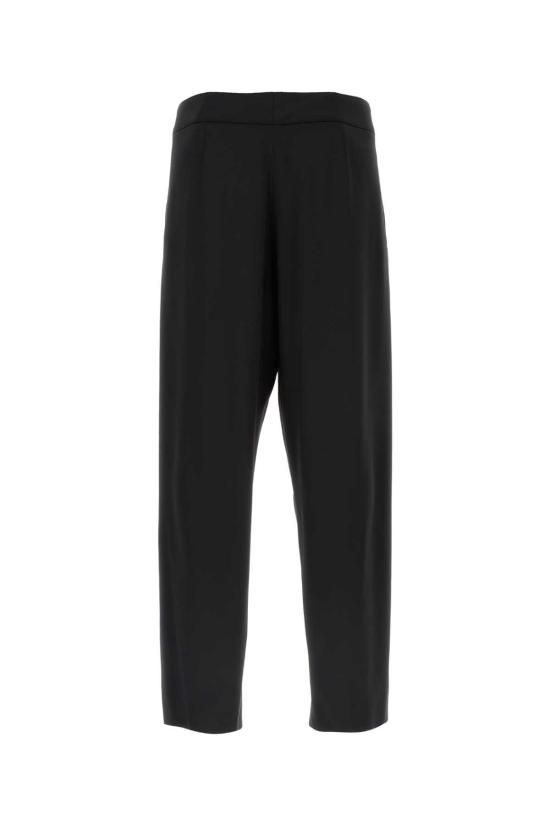  생로랑 스트레이트 팬츠 733675Y5C38 1000 Black - SAINT LAURENT