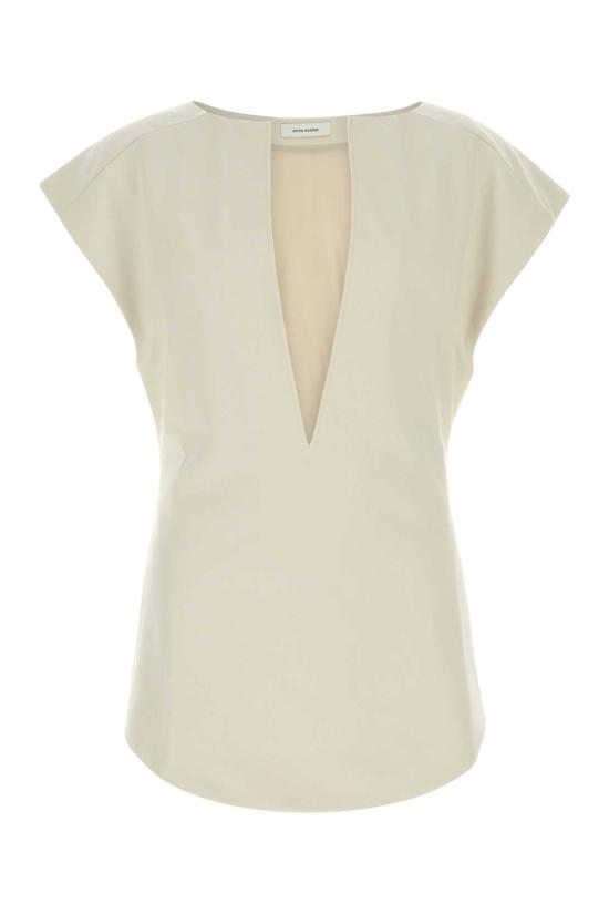 25SS 엔타이어 스튜디오 민소매 티셔츠 ESUS252003FO FONDANT Beige o Tan