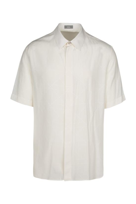  디올 긴팔 셔츠 493C516A6067 030 IVORY