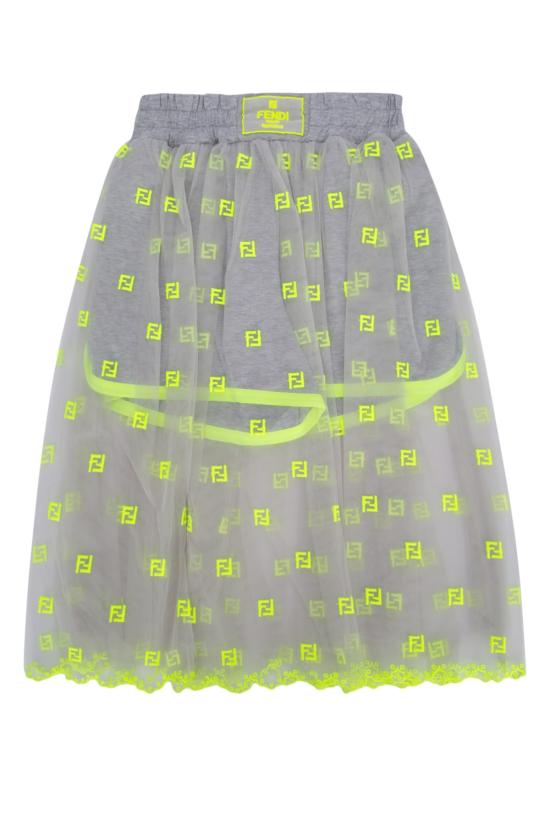  [키즈] 펜디 쇼츠/버뮤다 JFF300AMIB F1L12 GRIMELANGGIALFLUO