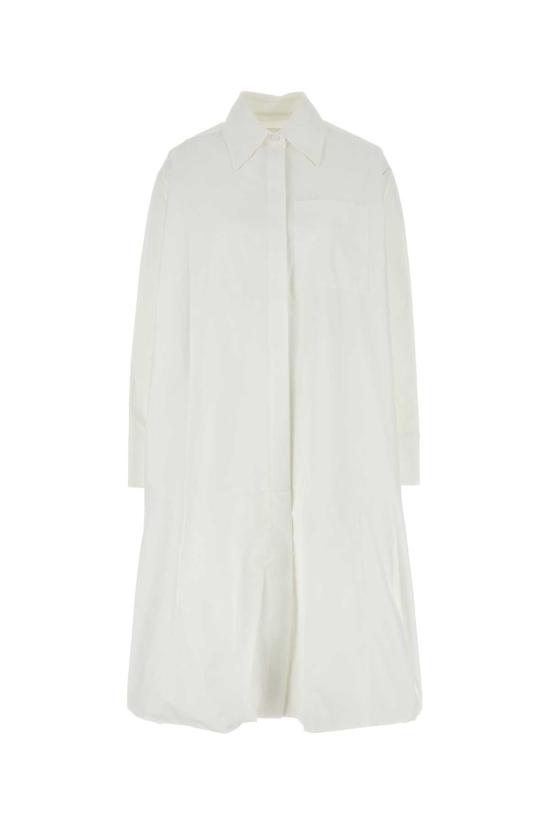 24FW 질샌더 원피스 J02CT0389J45002 100 White