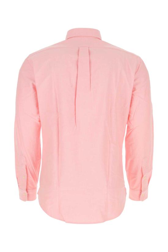 25FW 폴로 랄프로렌 컬러 포니 자수 커스텀 핏 버튼 다운 셔츠 710792041 003 Pink - POLO RALPH LAUREN