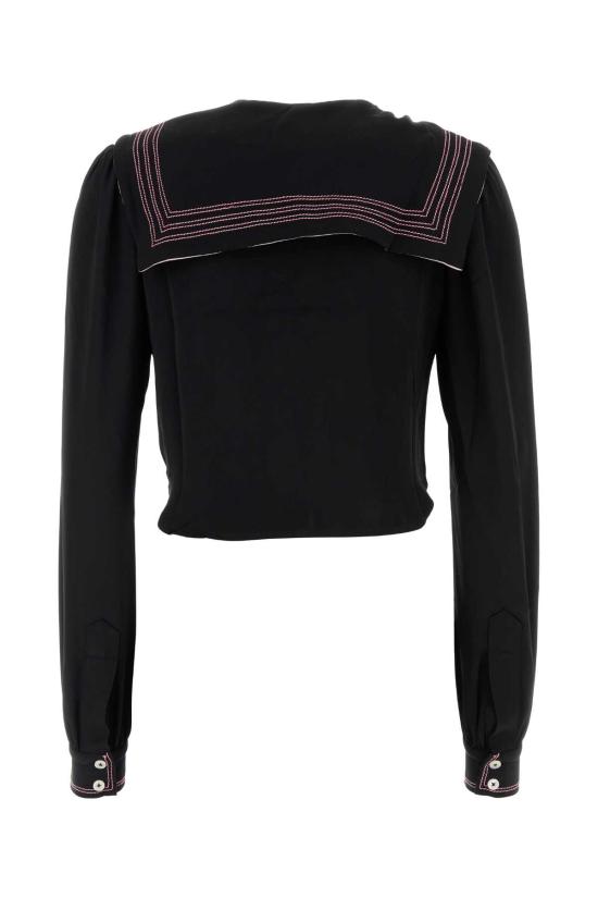 25SS 보디 셔츠 WRF24SH007 BLACK Black - BODE