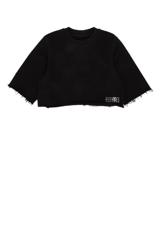  [키즈] MM6 메종마르지엘라 니트/스웻셔츠 M60549MM02C M6900 BLACK