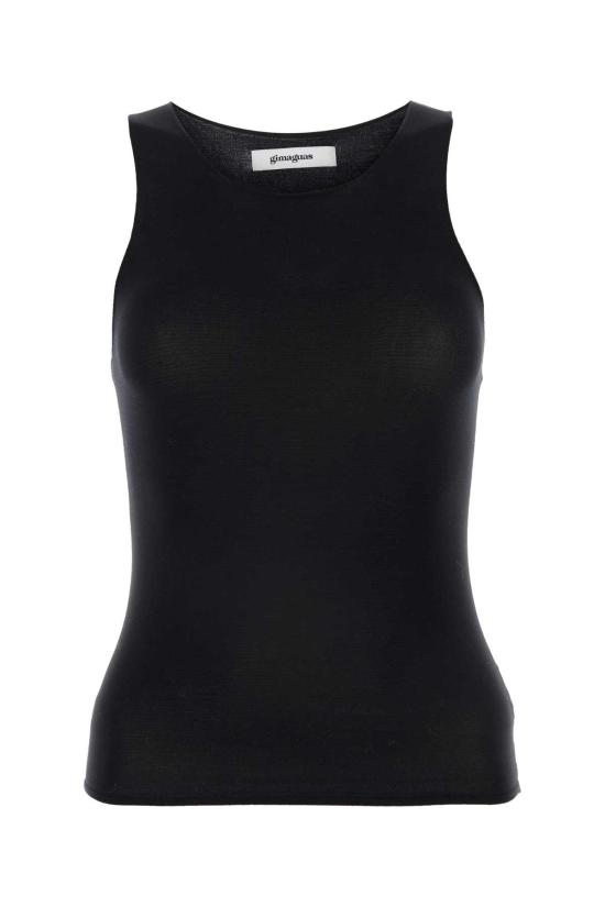  기마구아스 민소매 티셔츠 GALUTOP BLACK Black