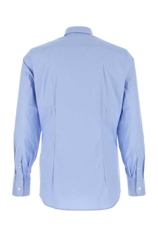 25FW 프라다 긴팔 셔츠 UCM608SOOO10HT F0012 Light Blue - PRADA