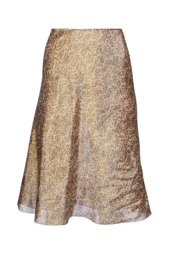  셀린느 스커트 2J580965W 19AL L OPARDARGENT