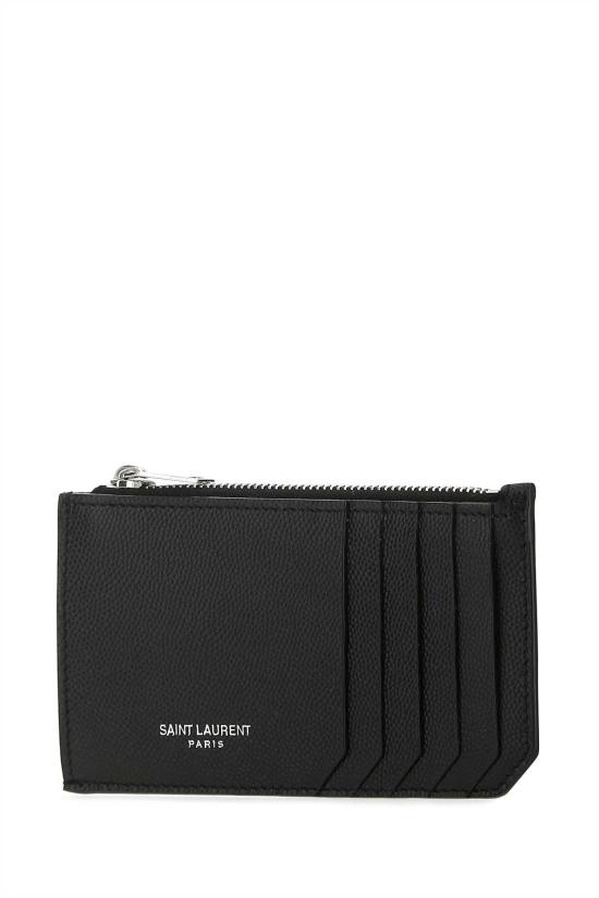 26SS 생로랑 남성지갑 609362BTY0N 1000 Black - SAINT LAURENT