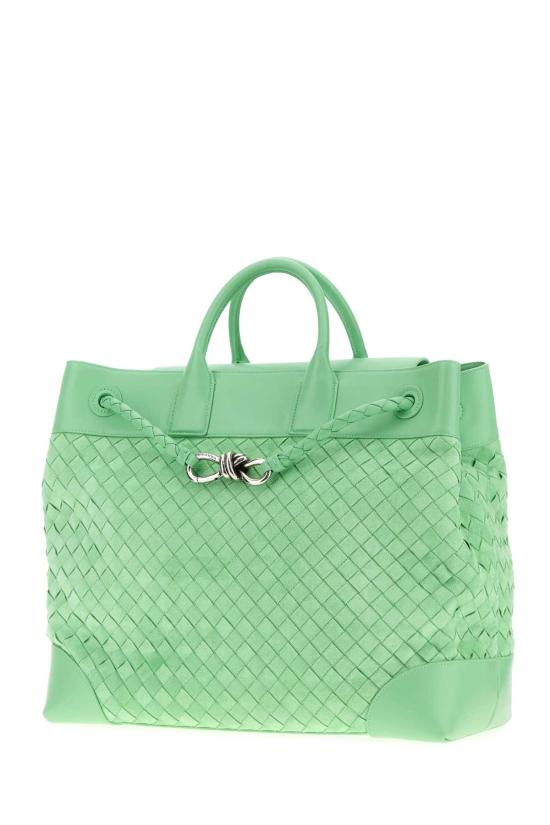 25FW 보테가베네타 안디아모 보이저 토트백 827066V1QE5 3934 Beige o Tan - BOTTEGA VENETA