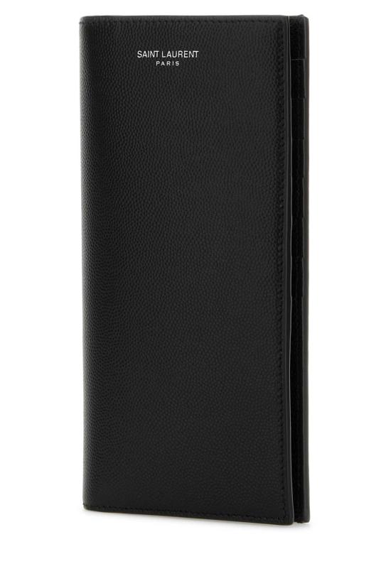 25FW 생로랑 남성지갑 396308BTY0N 1000 Black - SAINT LAURENT