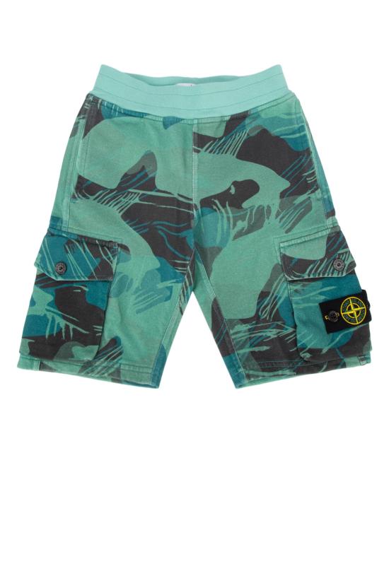  [키즈] 스톤 아일랜드 쇼츠/버뮤다 801662420 V0056 EMERALD