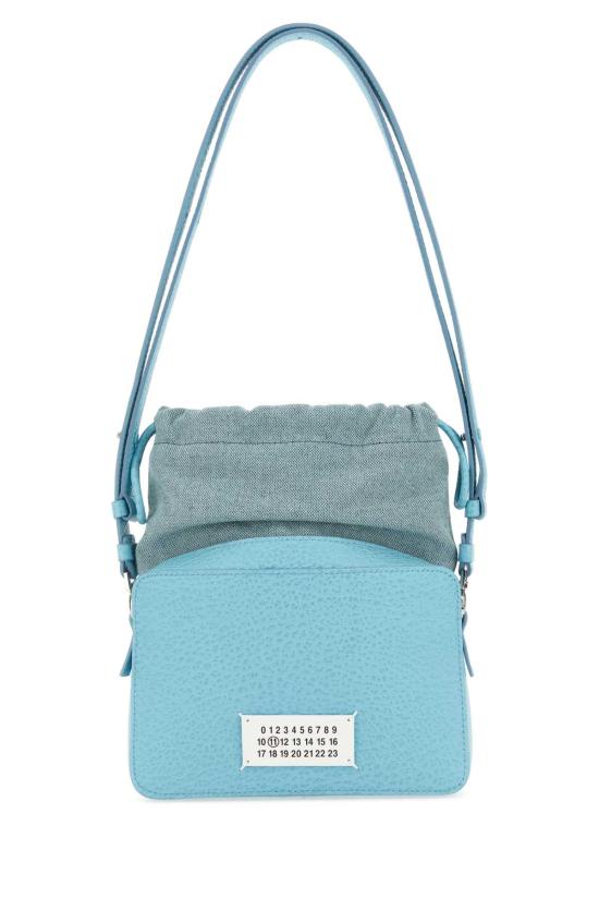  마르지엘라 로고 크로스 바디백 SB1WG0018P4348 T6197 Light Blue