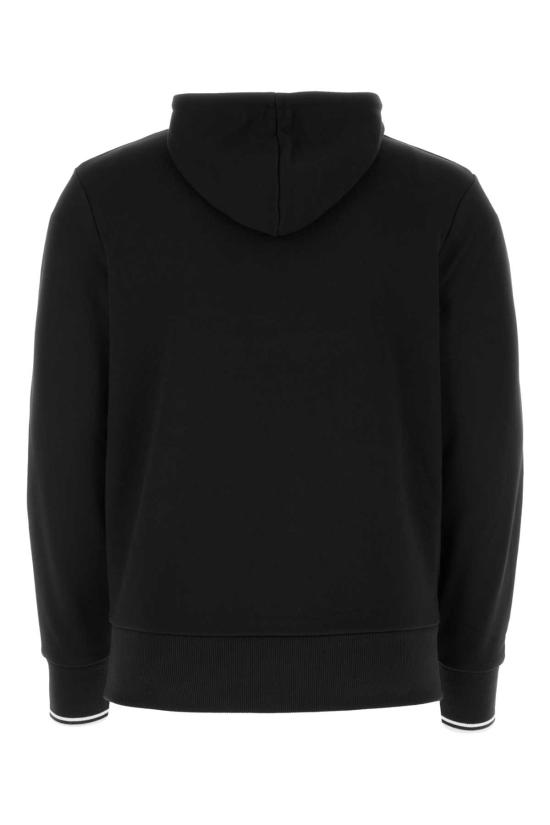 25FW 프레드페리 후드 티셔츠 M2643 102 Black - FRED PERRY