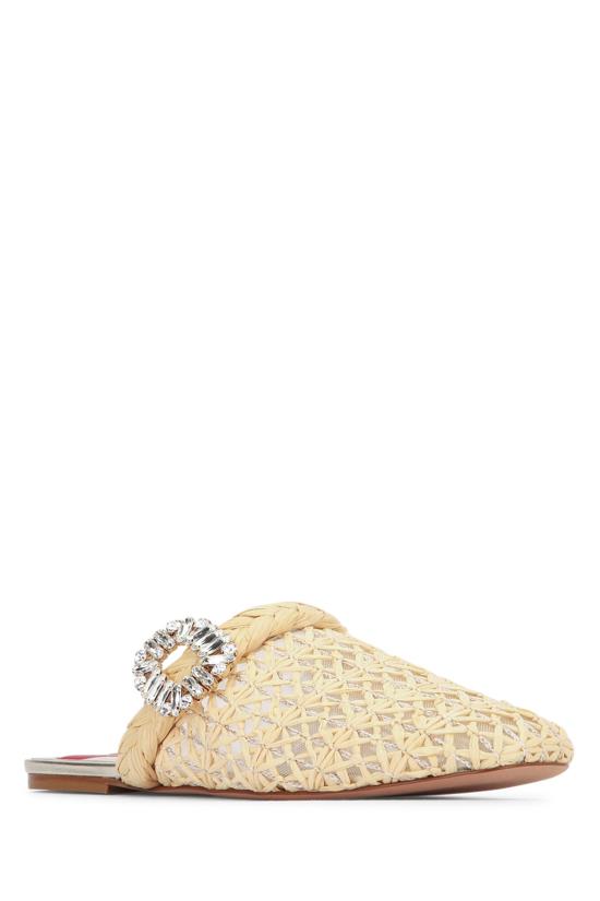 25SS 로저비비에 뮬/슬리퍼 RVW67142680UFJ 1V44 C209DESERTOSCUC002AVORIO - ROGER VIVIER